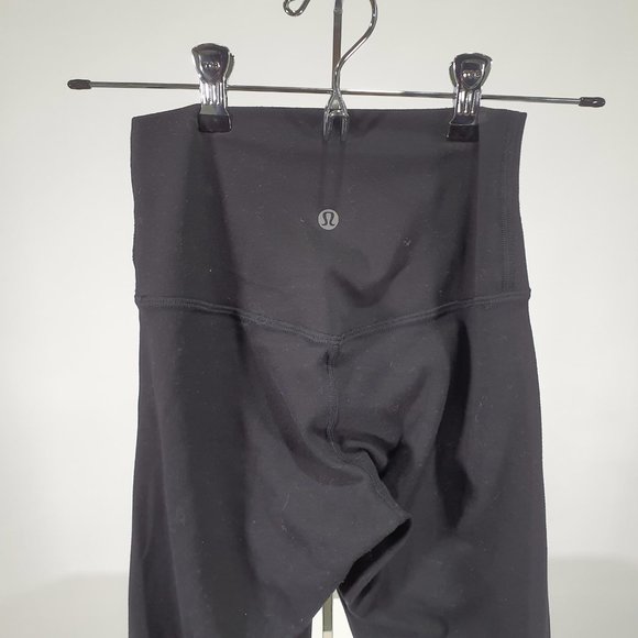 Lululemon Align HR Lightweight Breathable Leggings 28" Black Size 4 - Picture 4 of 5